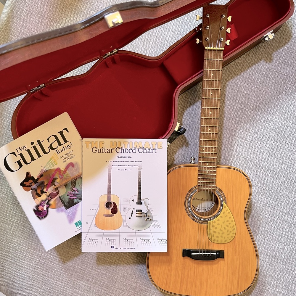 American Girl Guitar Set